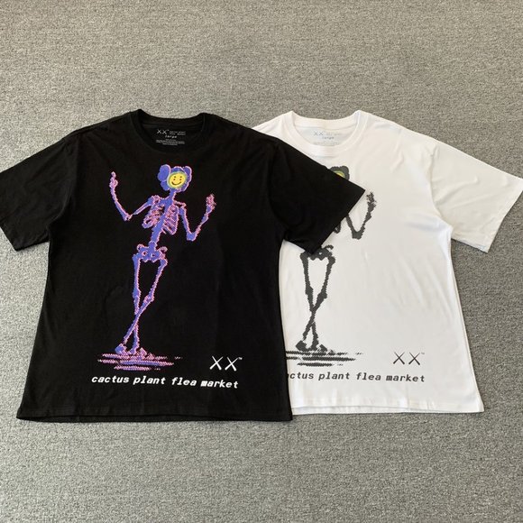 Cactus Plant Flea Market x Kaws Tees - Short Sleeve in White - Picture 7 of 7